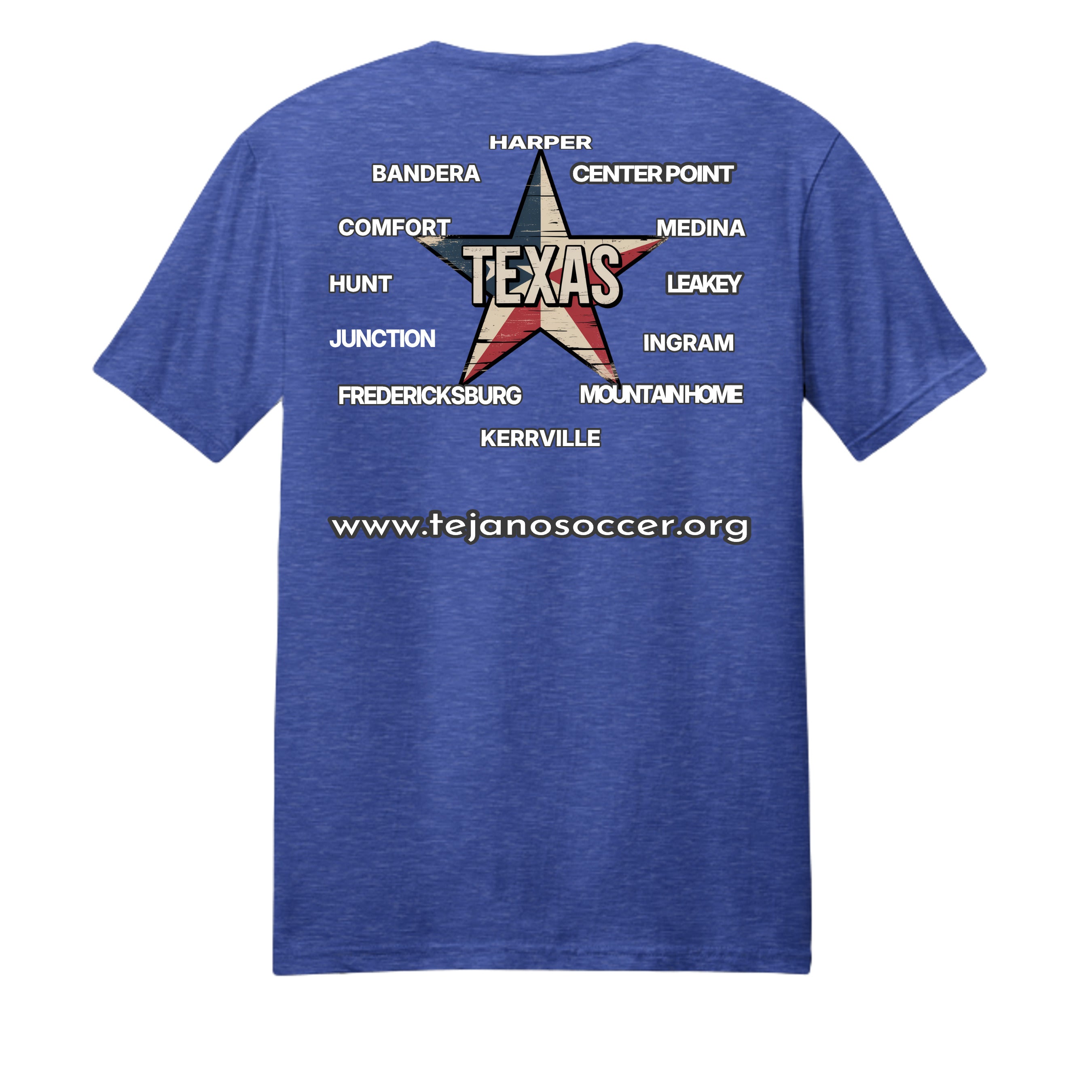 True Royal Heather - PC455 - BACK