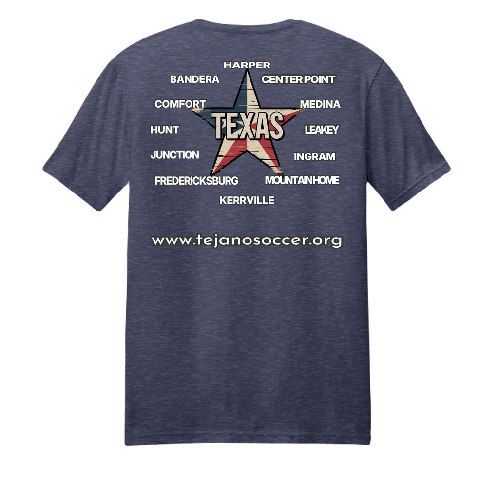 Team Navy Heather - PC455 - BACK