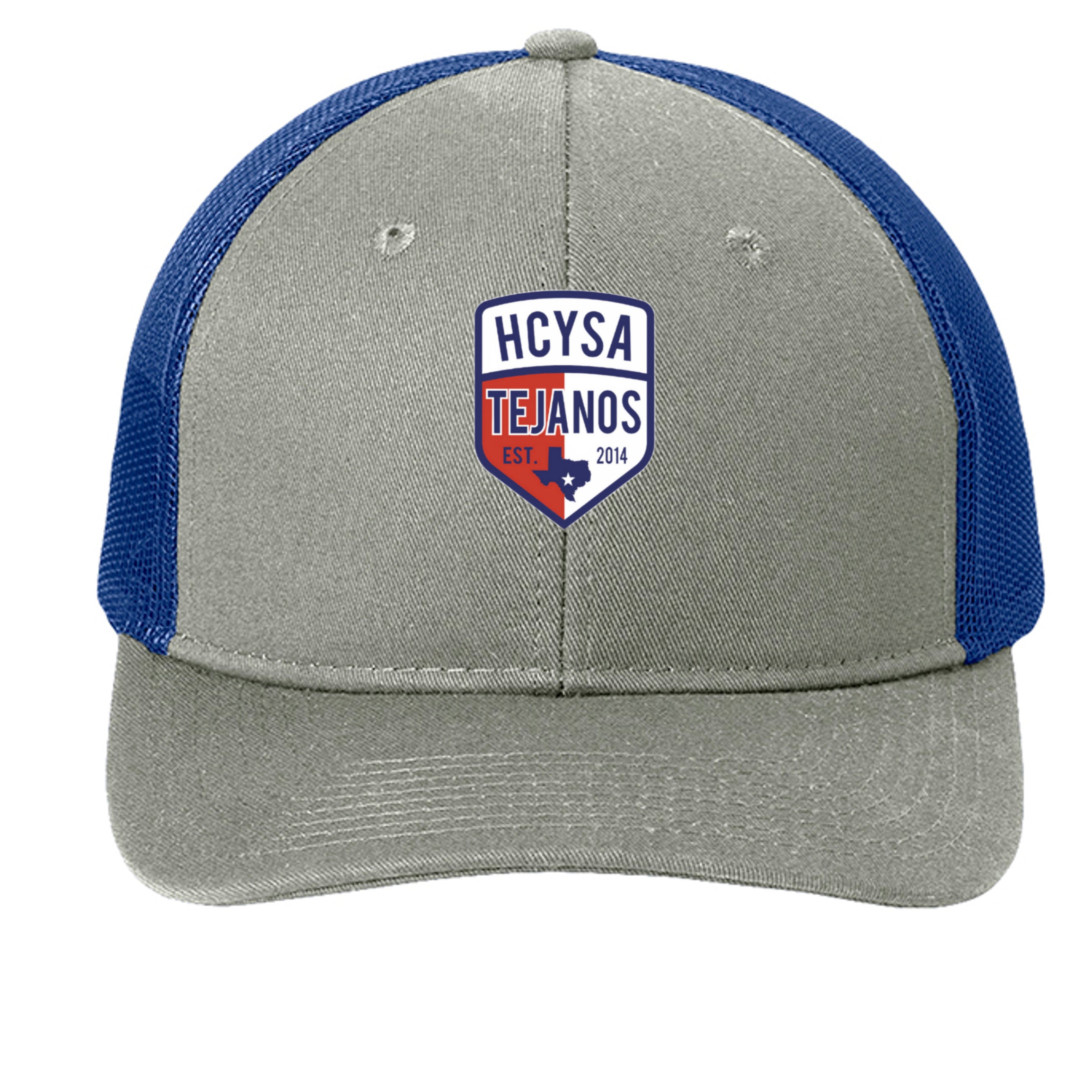 Heather Grey/ Patriot Blue - C402 - FRONT